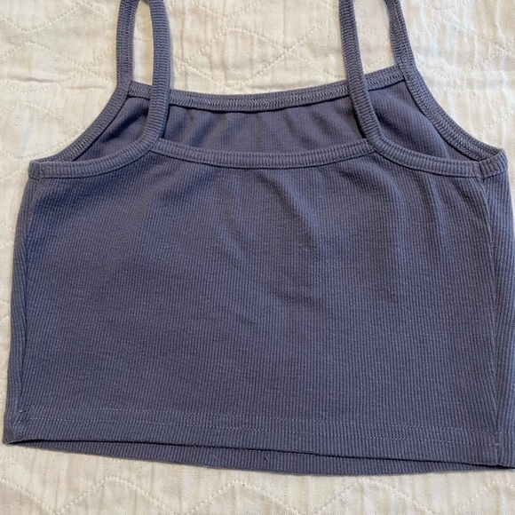 Playboy Lavender Ribbed Tank - Picture 2 of 2